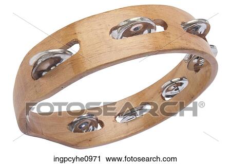 Stock Image - Tambourine . Fotosearch