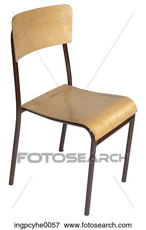 Wood and metal chair View Large Photo Image Stock Photo - Wood and metal chair . Fotosearch