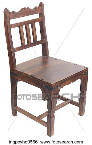 Stock Photograph - Wooden chair . Fotosearch