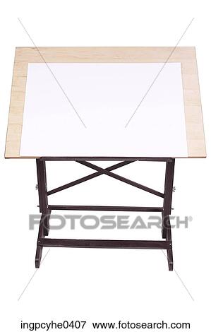 Wooden drafting table L5 View Large Photo Image Stock Photo - Wooden drafting table L5. Fotosearch