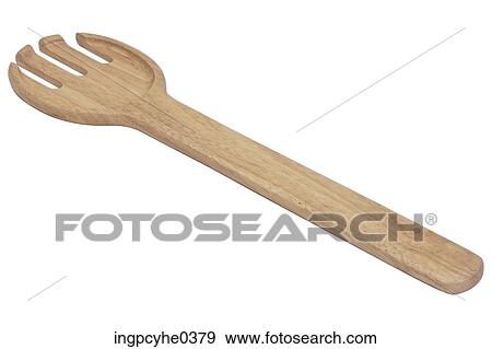 Wooden fork View Large Photo Image Stock Photo - Wooden fork . Fotosearch