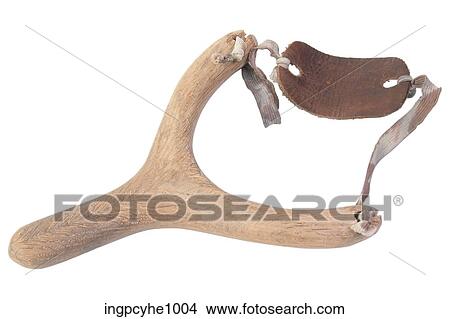 Wooden slingshot View Large Photo Image Picture - Wooden slingshot. Fotosearch