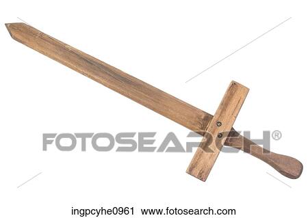 Wooden sword View Large Photo Image Stock Image - Wooden sword . Fotosearch