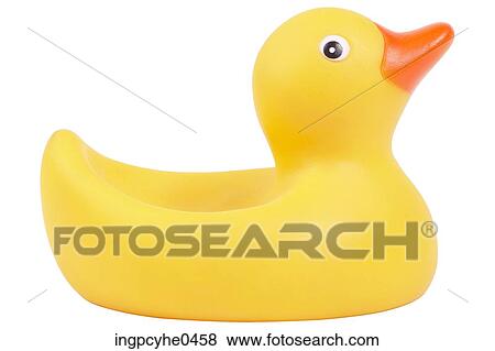 Stock Photo - Yellow rubber duck . Fotosearch