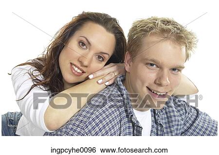 Stock Photograph - Young couple . Fotosearch