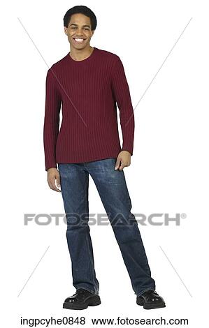 Young man dressed casually View Large Photo Image Stock Photo - Young man dressed casually. Fotosearch