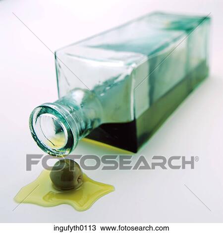 Bottle & Olive Oil View Large Photo Image Stock Image - Bottle & Olive Oil. Fotosearch