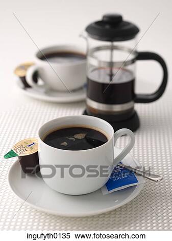 Coffee Cafetiere View Large Photo Image Stock Photography - Coffee Cafetiere. Fotosearch