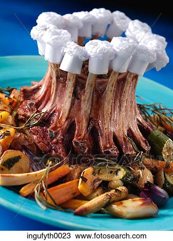 Crown Roast View Large Photo Image Stock Image - Crown Roast. Fotosearch