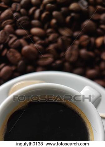 Stock Photo - Espresso & Beans. Fotosearch