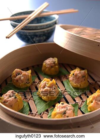 Prawn Siu Mai Dumpling View Large Photo Image Stock Image - Prawn Siu Mai Dumpling. Fotosearch