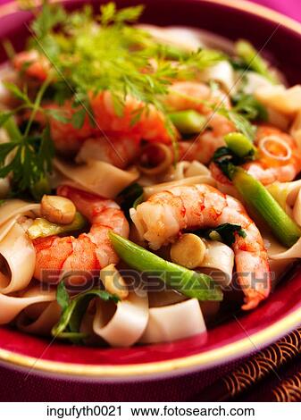 Prawn Stir Fry Lem Grass View Large Photo Image Stock Image - Prawn Stir Fry Lem Grass. Fotosearch