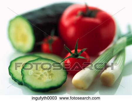 Stock Image - Salad Ingredients. Fotosearch