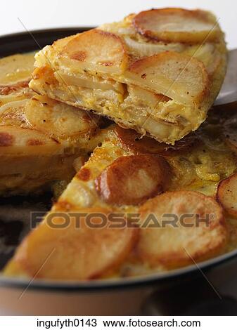 Spanish Tortilla View Large Photo Image Stock Image - Spanish Tortilla. Fotosearch
