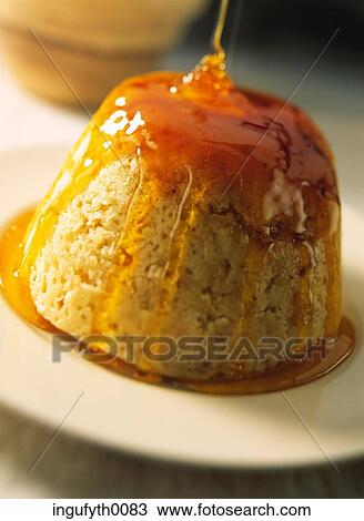 Stock Image - Treacle Sponge. Fotosearch
