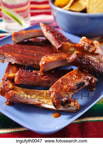 Us Bbq Ribs View Large Photo Image Stock Photo - Us Bbq Ribs. Fotosearch