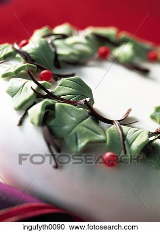 Xmas Cake View Large Photo Image Stock Image - Xmas Cake. Fotosearch