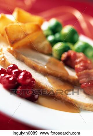 Stock Photo - Xmas Dinner. Fotosearch