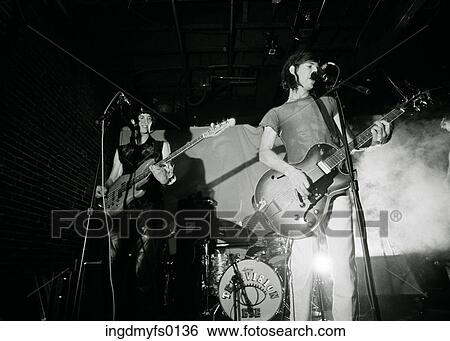 Band on Stage View Large Photo Image Stock Photograph - Band on Stage. Fotosearch
