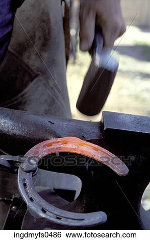 Blacksmith Hammering View Large Photo Image Stock Photograph - Blacksmith Hammering. Fotosearch