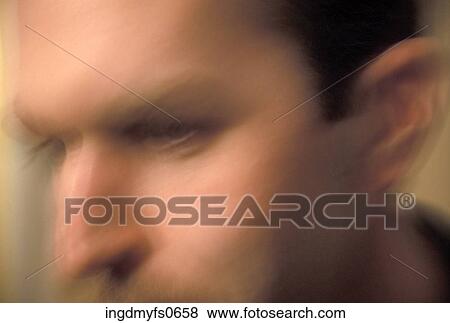 Blurry Photo of a Man's Face View Large Photo Image Stock Photo - Blurry Photo of a Man's Face. Fotosearch