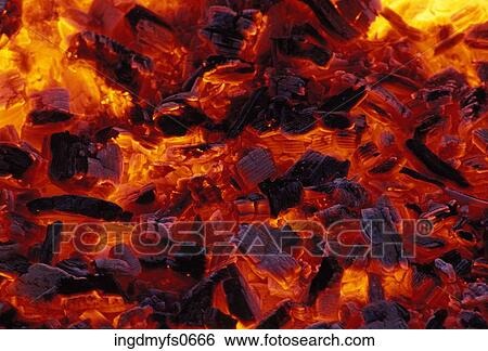 Burning Coals View Large Photo Image Stock Photograph - Burning Coals. Fotosearch