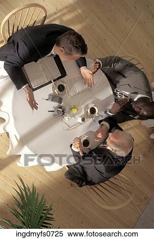 Business Meeting at Restaurant View Large Photo Image Stock Photography - Business Meeting at Restaurant. Fotosearch