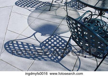Chair Shadows View Large Photo Image Stock Photograph - Chair Shadows. Fotosearch