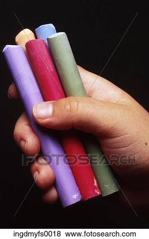 Chalk in Hand View Large Photo Image Stock Photo - Chalk in Hand. Fotosearch