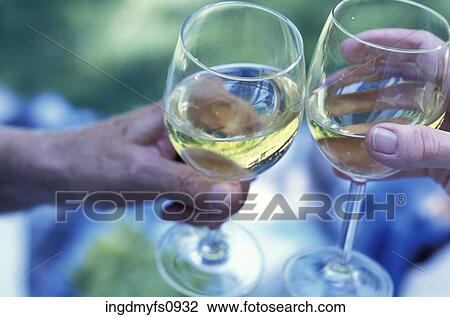 Clinking Wineglasses Together View Large Photo Image Stock Image - Clinking Wineglasses Together. Fotosearch