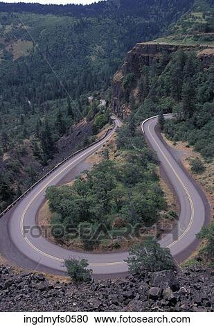 Curvy Mountain Highway View Large Photo Image Stock Image - Curvy Mountain Highway. Fotosearch