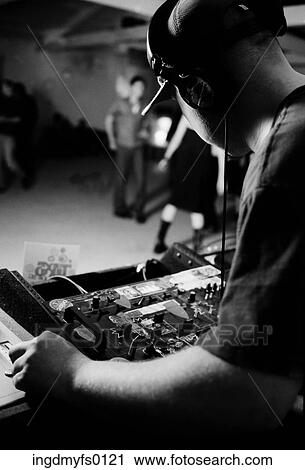 DJ at Party View Large Photo Image Stock Image - DJ at Party. Fotosearch
