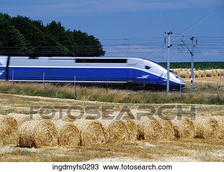 Fast Train View Large Photo Image Stock Image - Fast Train. Fotosearch