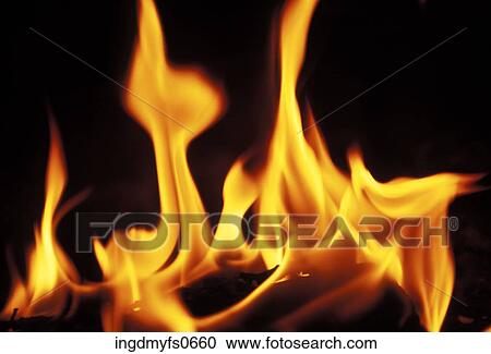 Fire Burning Close Up View Large Photo Image Stock Image - Fire Burning Close Up. Fotosearch
