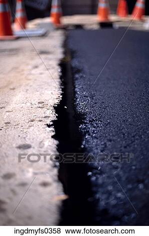 Freshly Paved View Large Photo Image Stock Photo - Freshly Paved. Fotosearch