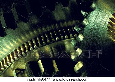Gears Turning View Large Photo Image Picture - Gears Turning. Fotosearch