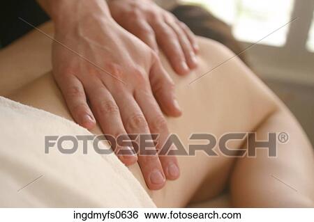 Giving a Massage View Large Photo Image Stock Photograph - Giving a Massage. Fotosearch