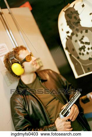 Guy At Shooting Range View Large Photo Image Stock Image - Guy At Shooting Range. Fotosearch