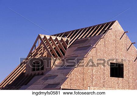 House Under Construction View Large Photo Image Stock Image - House Under Construction. Fotosearch
