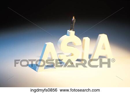 Man Standing on Asia View Large Photo Image Stock Photograph - Man Standing on Asia. Fotosearch