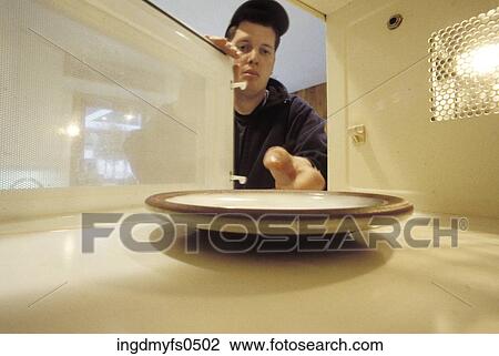 Microwave Interior View Large Photo Image Stock Image - Microwave Interior. Fotosearch