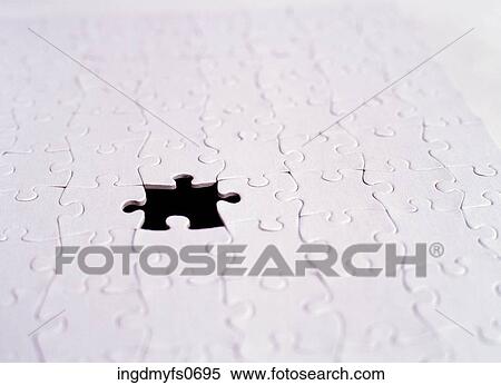 Stock Photography - Missing Puzzle Piece. Fotosearch