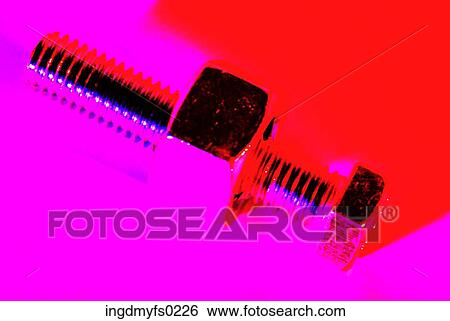 Nut and Bolt View Large Photo Image Stock Photograph - Nut and Bolt. Fotosearch