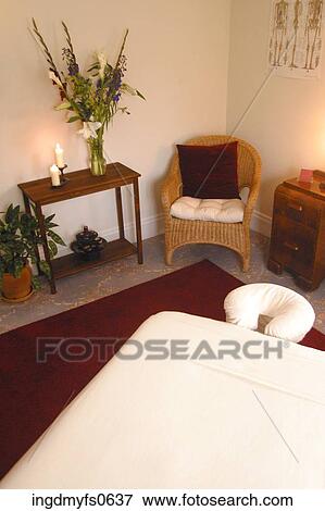 Pleasant Massage Room View Large Photo Image Stock Photo - Pleasant Massage Room. Fotosearch