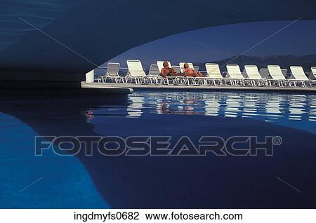 Relaxing by the Pool View Large Photo Image Stock Image - Relaxing by the Pool. Fotosearch