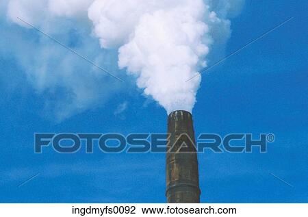 Stock Image - Smoke Stack. Fotosearch