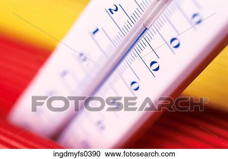 Stock Image - Thermometer. Fotosearch
