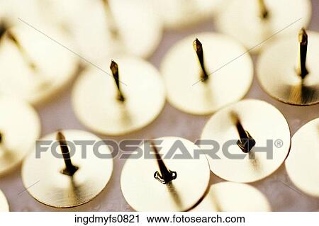 Thumb Tacks Up Close View Large Photo Image Stock Image - Thumb Tacks Up Close. Fotosearch