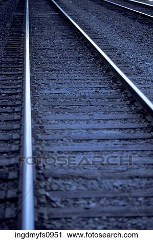 Train Tracks View Large Photo Image Stock Image - Train Tracks. Fotosearch