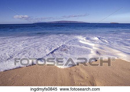 Waves on a Clean Beach View Large Photo Image Stock Photography - Waves on a Clean Beach. Fotosearch